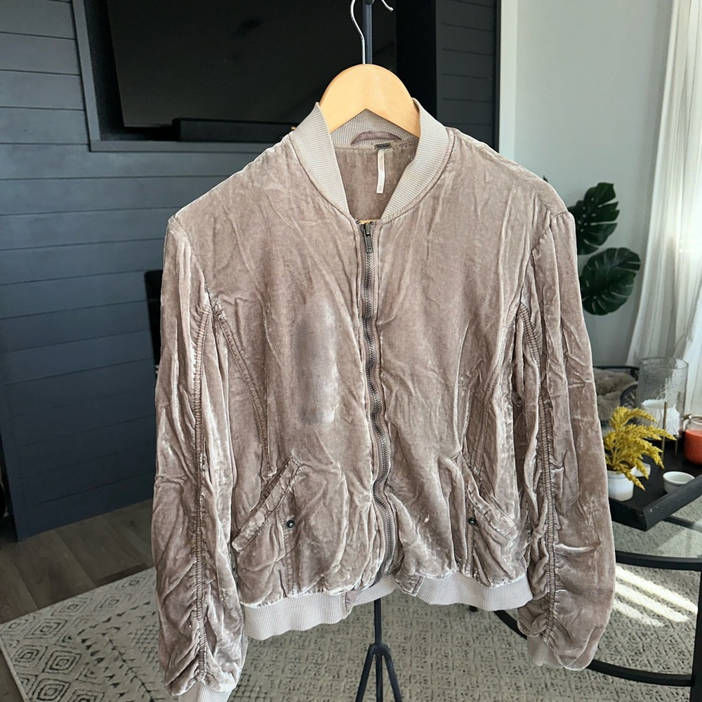 Free People Velvet Jacket
